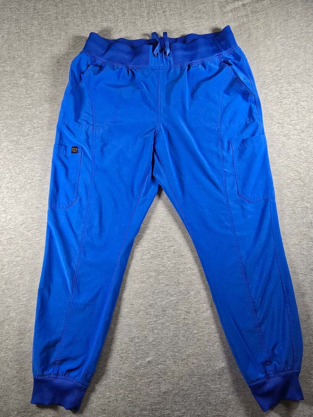 Monarch Women's Jogger Scrub Pants Royal Blue XL